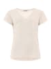 Zwillingsherz Shirt in Beige