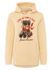 Zwillingsherz Hoodie "Safari Leopard" beige