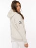 Zwillingsherz Hoodie "Strand-Chefin" in Creme