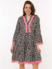 Zwillingsherz Jurk "Classic Leo" wit/zwart