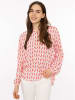 Zwillingsherz Blouse "Lobsters" wit/rood