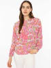 Zwillingsherz Bluse "Paisley" in Pink