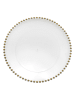 Rétro Chic 2-delige set: onderzetborden goudkleurig - Ø 31,5 cm