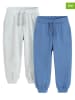 COOL CLUB 2er-Set: Sweathosen in Blau/ Grau
