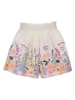 Bondi Shorts "Blumenbordüre" in Weiß