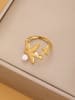 atelier MIU Ring mit Perlen