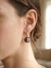 atelier MIU Creolen mit Schmuckelementen