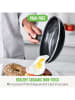 Green Chef Patelnia "Savory" w kolorze czarnym - Ø 28 cm