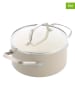 Green Chef 2-częściowy zestaw "Nordics" w kolorze szarobrązowym - Ø 16 cm