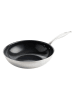 Green Chef Wokpfanne "Profile Plus" in Silber - Ø 28 cm