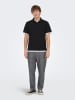ONLY & SONS Koszulka polo "Onsben" w kolorze czarnym
