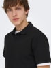 ONLY & SONS Poloshirt "Onsben" zwart