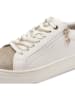 Tamaris Sneakers wit/goudkleurig