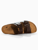 BACKSUN Slippers "Atlas" bruin