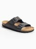 BACKSUN Slippers "Atlas" antraciet