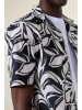 Garcia Blouse donkerblauw/wit