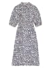 Garcia Jurk wit/blauw