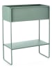 Bizzotto Pflanzstisch in Grün - (B)50 x (H)63,5 x (T)22 cm