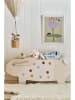 Bloomingville Boekenkast "Villja" beige/wit - (B)87 x (H)38 x (D)32 cm