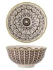 Bloomingville Schale "Maple" in Creme/ Braun - Ø 11,5 cm