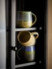 Bloomingville 3er-Set: Tassen ''Cloe'' in Beige/ Blau - 400 ml
