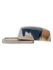 Bloomingville Butterdose ''Jules'' in Dunkelblau/ Hellbraun - (B)14 x (H)6 x (T)10 cm