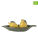 Bloomingville 3-delige set: zout & peperstrooier "Limone" geel/groen - (H)8,5 cm