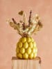 Bloomingville Wazon "Limone" w kolorze żółtym - wys. 22 x Ø 22 cm