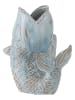 Bloomingville Vaas "Hiro" lichtblauw - (B)17 x (H)21 x (D)13,5 cm