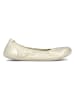 Groundies Leren barefootschoenen "3.0" goudkleurig