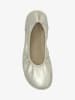 Groundies Leren barefootschoenen "3.0" goudkleurig