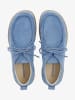 Groundies Leren barefootschoenen "Cricket" lichtblauw