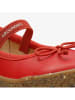 Groundies Leren barefootschoenen "Sofia" rood