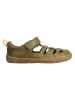 Groundies Leder-Barfußschuhe "Noto 2.0" in Khaki/ Khaki