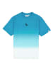 Garcia Shirt lichtblauw/wit