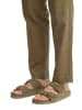 Polo Club Leder-Sandalen in Khaki