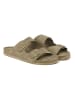 Polo Club Leder-Sandalen in Khaki
