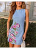 Milan Kiss Kleid in Hellblau