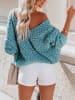Milan Kiss Pullover in Hellblau