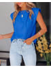 Milan Kiss Bluse in Blau