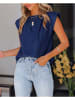 Milan Kiss Bluse in Dunkelblau