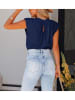 Milan Kiss Bluse in Dunkelblau