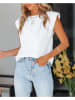 Milan Kiss Bluse in Weiß