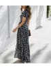 Milan Kiss Kleid in Schwarz/ Creme