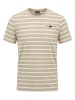 HARVEY MILLER POLO CLUB Shirt in Beige/ Weiß