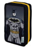 SCOOLI Gefülltes Federmäppchen "Batman" in Schwarz - (B)19 x (H)7 x (T)12 cm