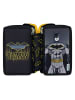 SCOOLI Gefülltes Federmäppchen "Batman" in Schwarz - (B)19 x (H)7 x (T)12 cm