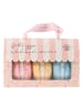 Aurora Kule do kąpieli (3 szt.) "Sweet Macarons" - 3x 60 g - 3+