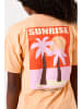 Garcia Koszulka w kolorze pomarańczowym