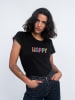 WOOOP Shirt in Schwarz